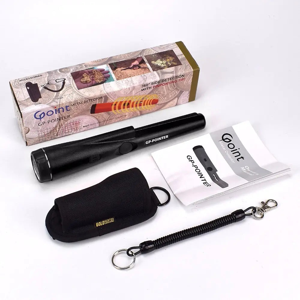 Handheld Metal Detector with Positioning Rod by Theresa's Gift Shop