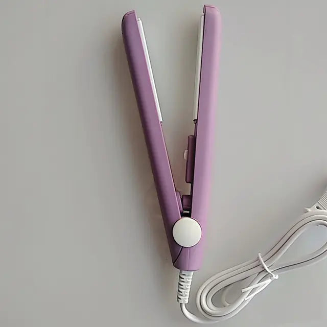 Portable Mini Hair Straightener and Curling Wand