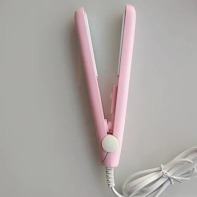 Portable Mini Hair Straightener and Curling Wand