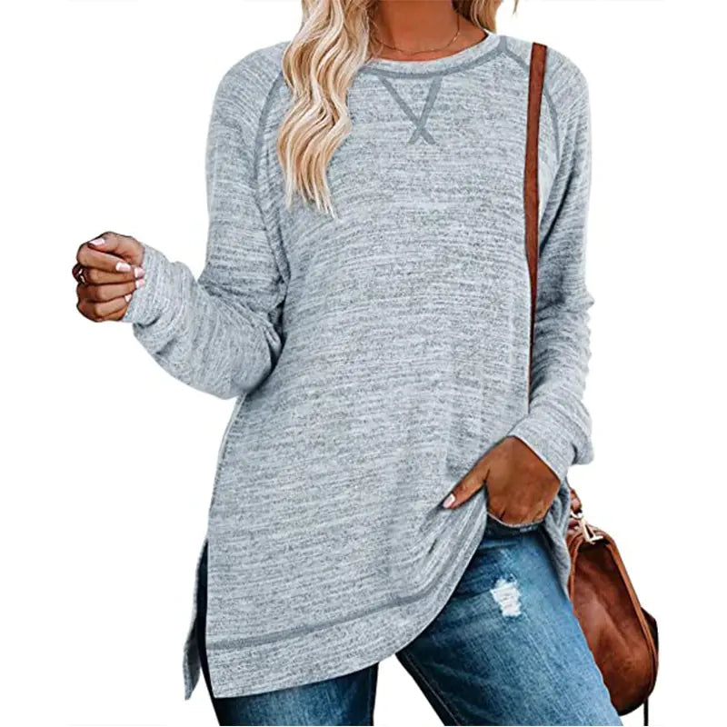 Solid Color Sweater for Women Autumn Winter Collection