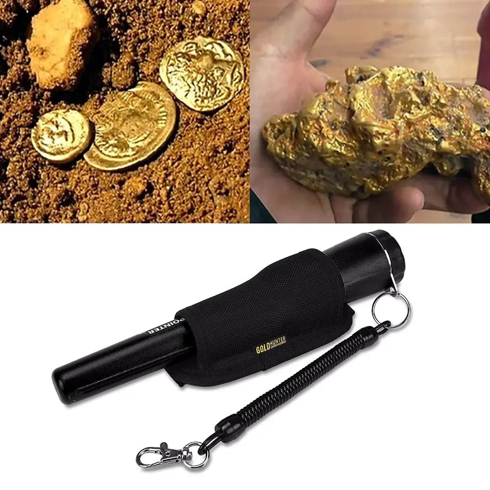 Handheld Metal Detector with Positioning Rod by Theresa's Gift Shop