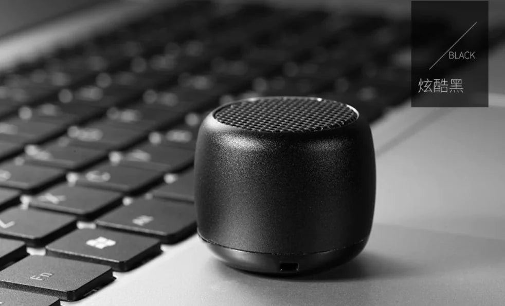 Portable Cute Bluetooth Speaker BM2 with Metal Bass by Theresa's Gift Shop