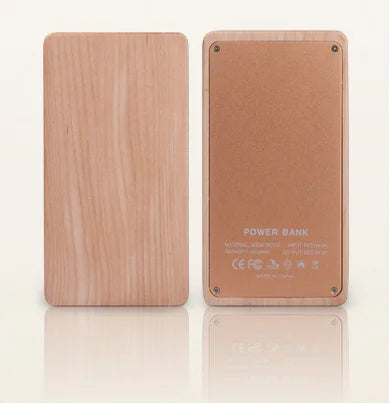 Wooden Power Bank - Portable Charger by Theresa's Gift Shop