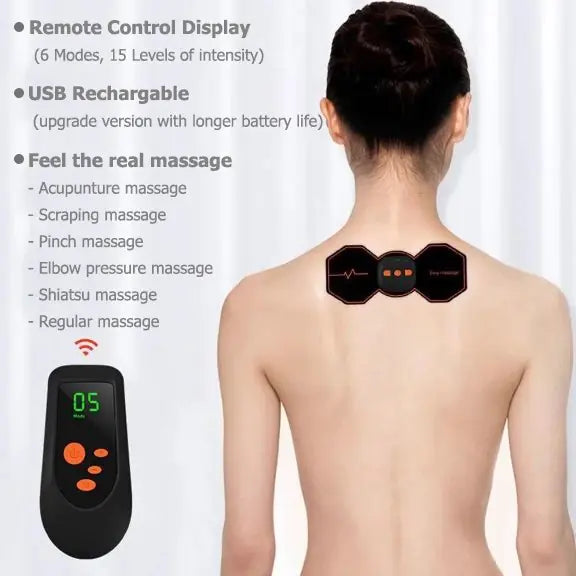 Multi-Functional Neck Massager with Remote Control by Theresa's Gift Shop