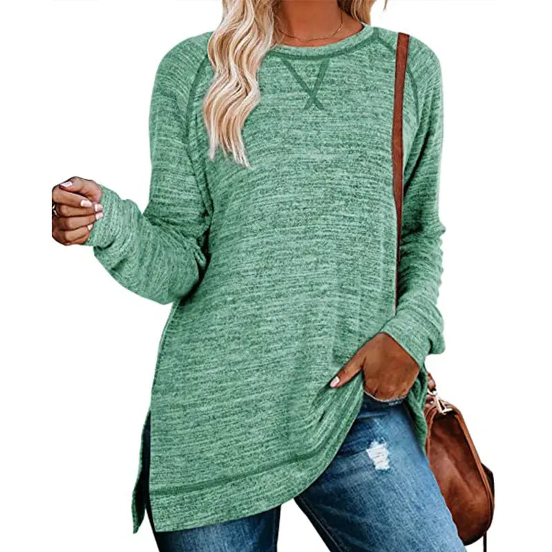 Solid Color Sweater for Women Autumn Winter Collection