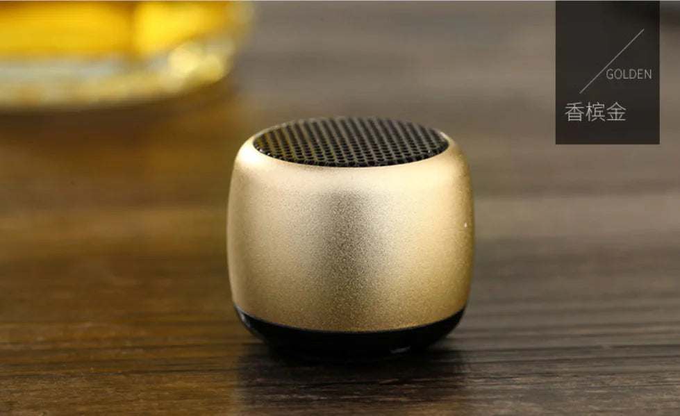 Portable Cute Bluetooth Speaker BM2 with Metal Bass by Theresa's Gift Shop