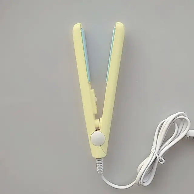Portable Mini Hair Straightener and Curling Wand