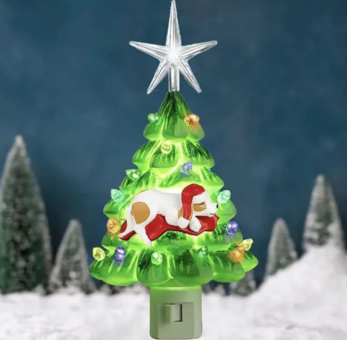 Christmas Tree Night Light by Theresa's Gift Shop