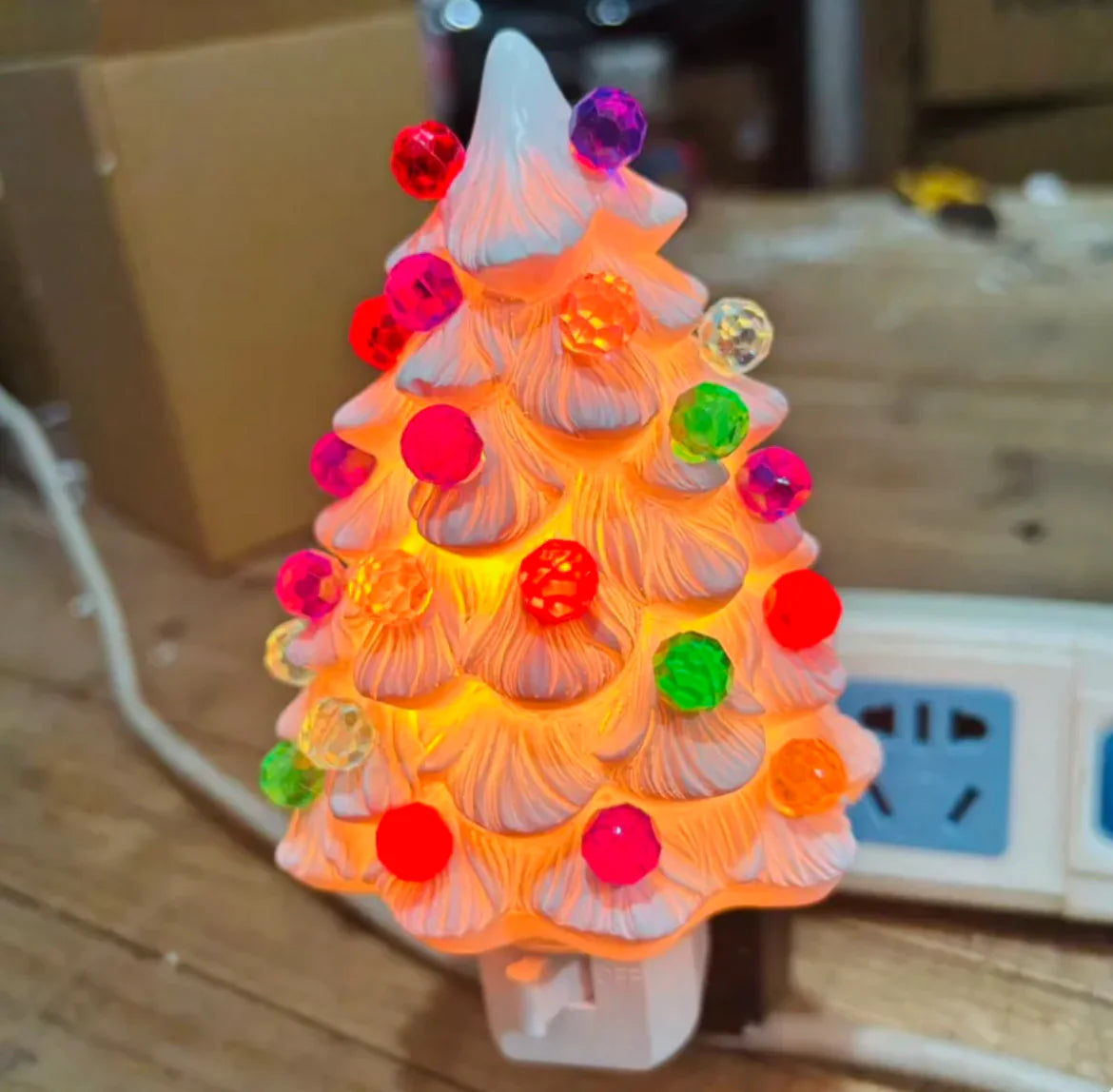 Christmas Tree Night Light by Theresa's Gift Shop