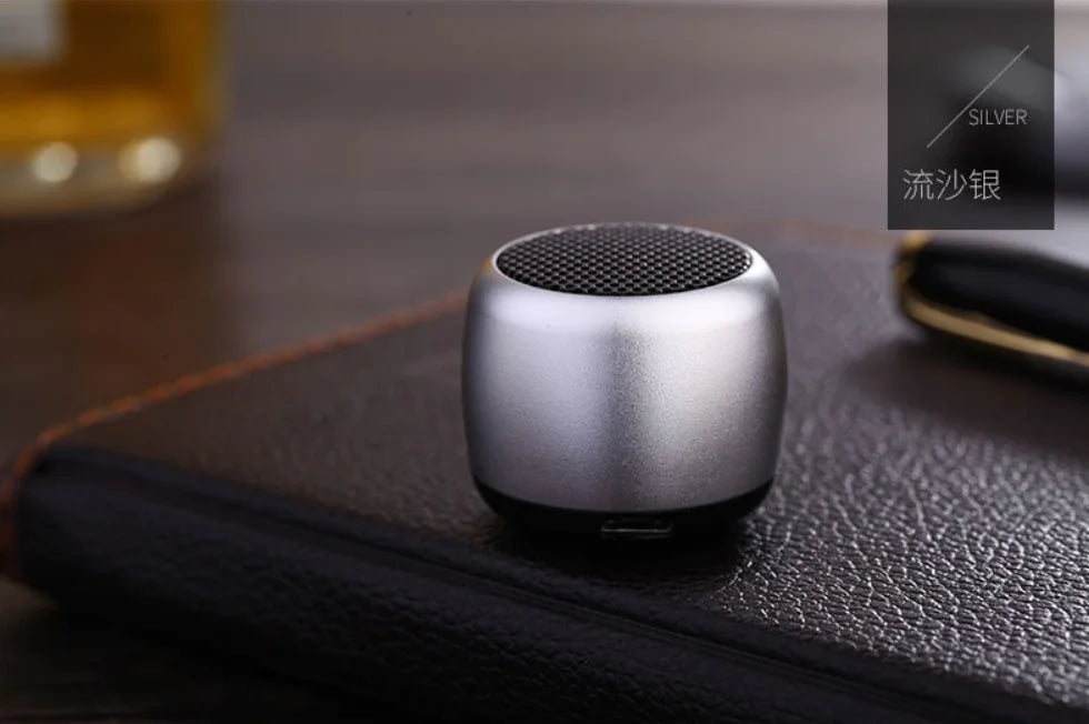 Portable Cute Bluetooth Speaker BM2 with Metal Bass by Theresa's Gift Shop