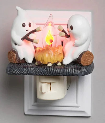 Ghost Bonfire Flashing Night Light (One Set) by Theresa's Gift Shop