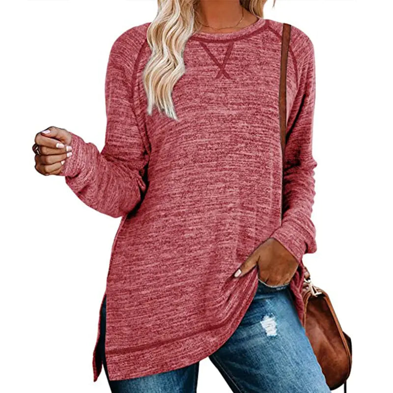 Solid Color Sweater for Women Autumn Winter Collection