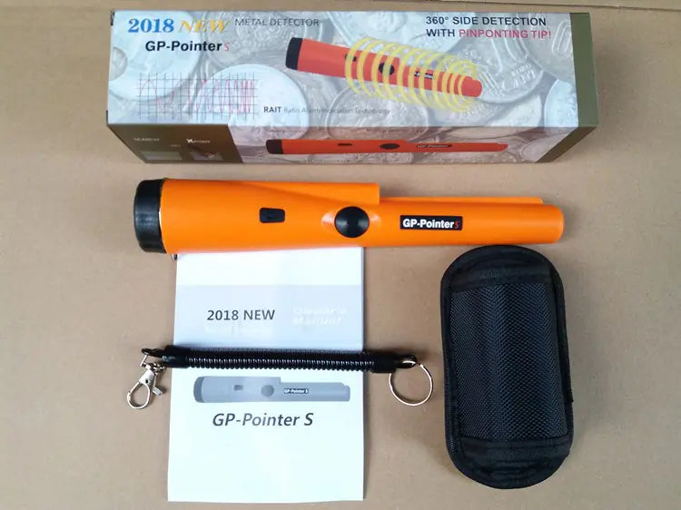 Handheld Metal Detector with Positioning Rod by Theresa's Gift Shop