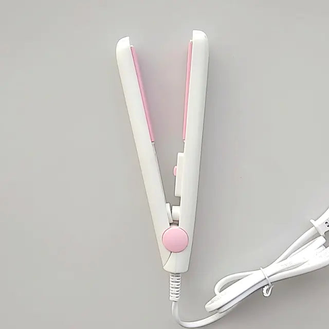 Portable Mini Hair Straightener and Curling Wand