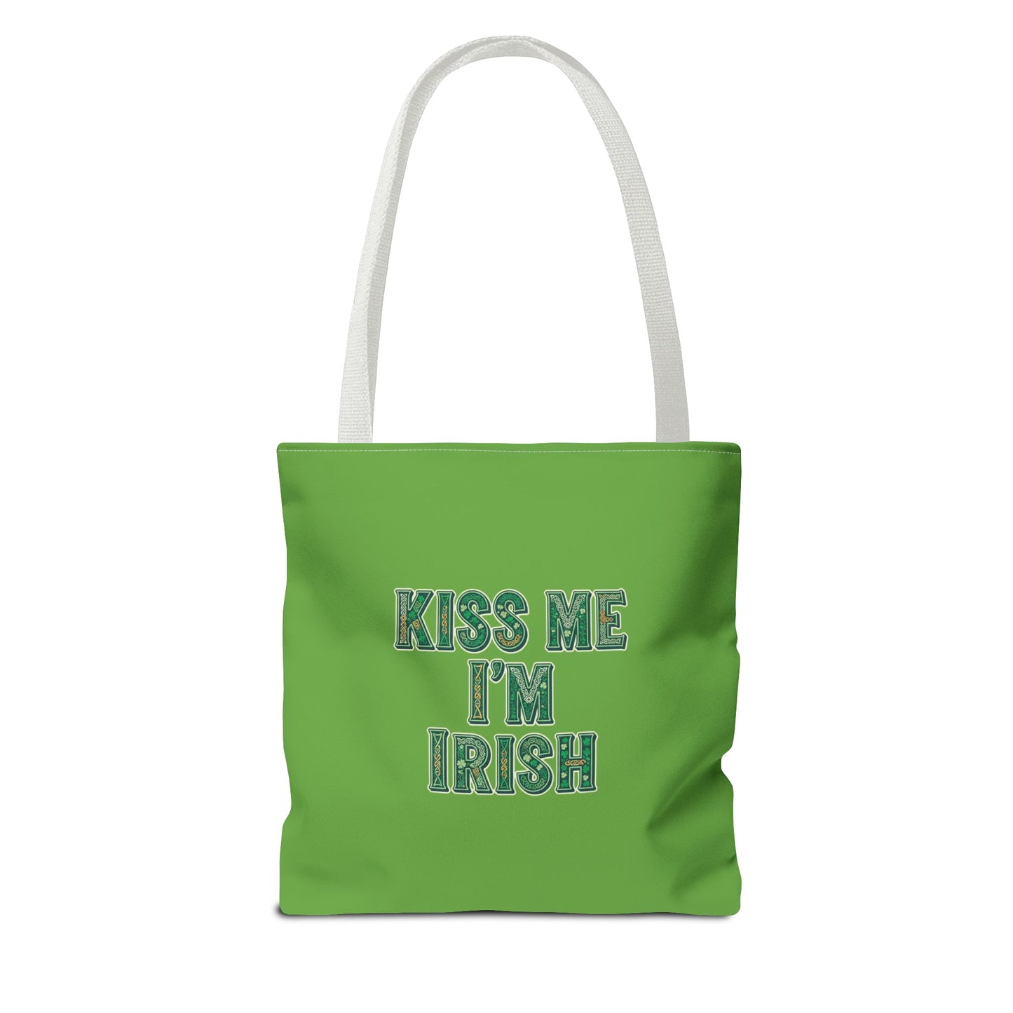 Kiss Me I'm Irish Cats Tote | St. Patrick's Day Rainbow Pot of Gold