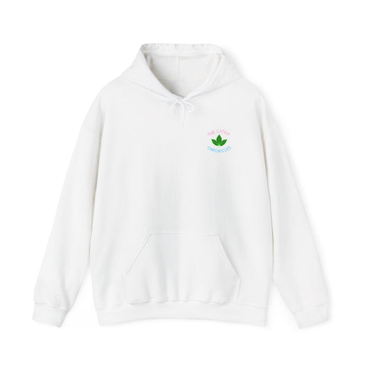 Catnip Dreams Cozy Hoodie, Cat Lover Gift, Winter Wear, Cat Print Sweatshirt, Cat Mom/Dad Gift, Fireside Cozy Sweatshirt