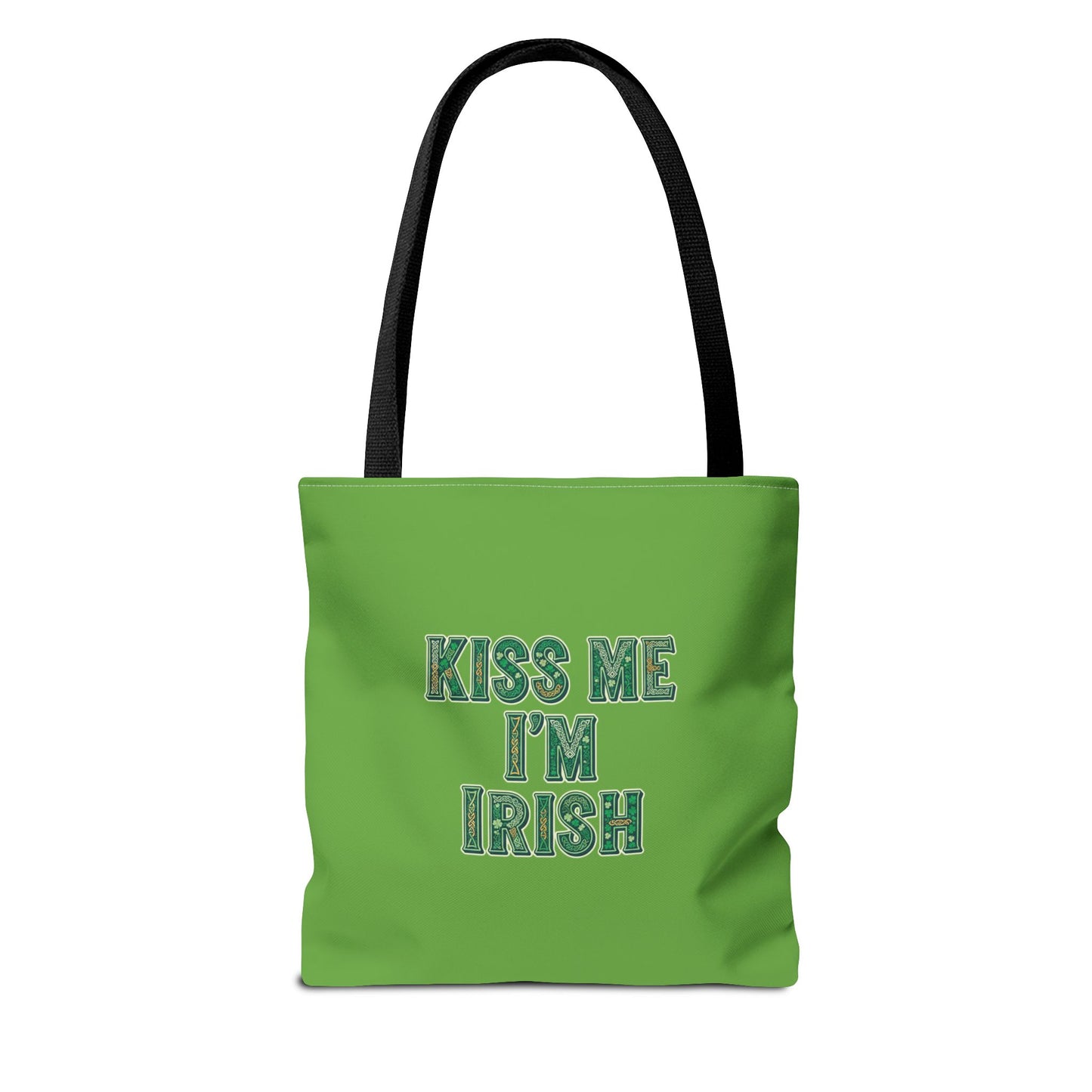 Kiss Me I'm Irish Cats Tote | St. Patrick's Day Rainbow Pot of Gold