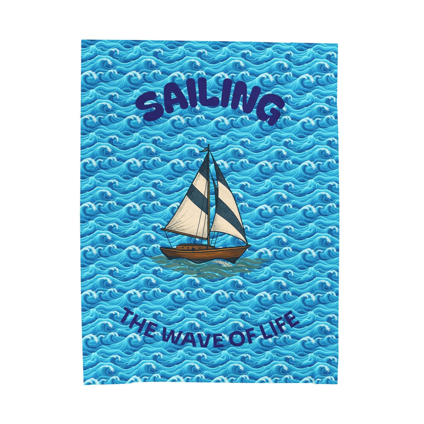 Nautical Velveteen Plush Blanket, Cozy Ocean-Themed Throw, Sailing Decor Blanket, Gift for Beach Lovers, Christmas Gift, Boat Lover's [...]