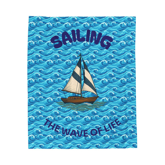 Nautical Velveteen Plush Blanket, Cozy Ocean-Themed Throw, Sailing Decor Blanket, Gift for Beach Lovers, Christmas Gift, Boat Lover's [...]