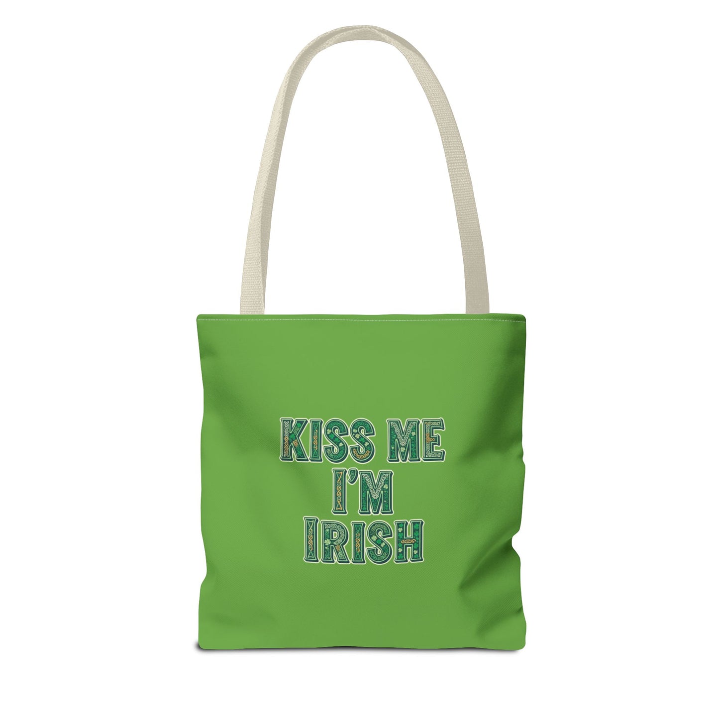 Kiss Me I'm Irish Cats Tote | St. Patrick's Day Rainbow Pot of Gold