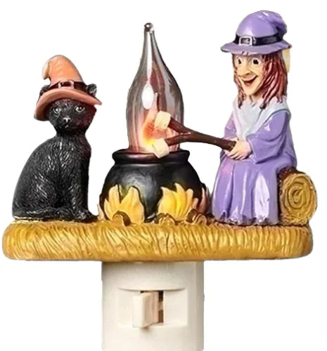 Ghost Bonfire Flashing Night Light (One Set) by Theresa's Gift Shop