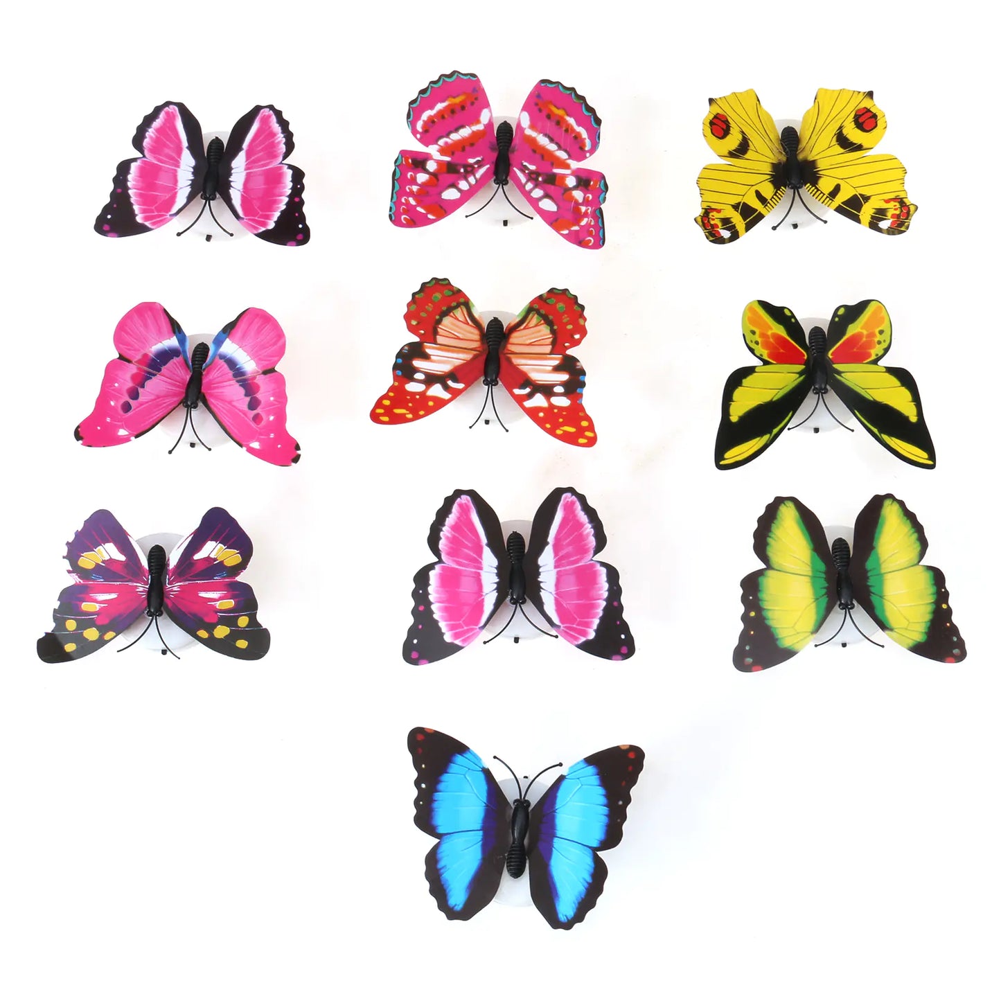 Creative Colorful Butterfly LED Wall Light Decoration