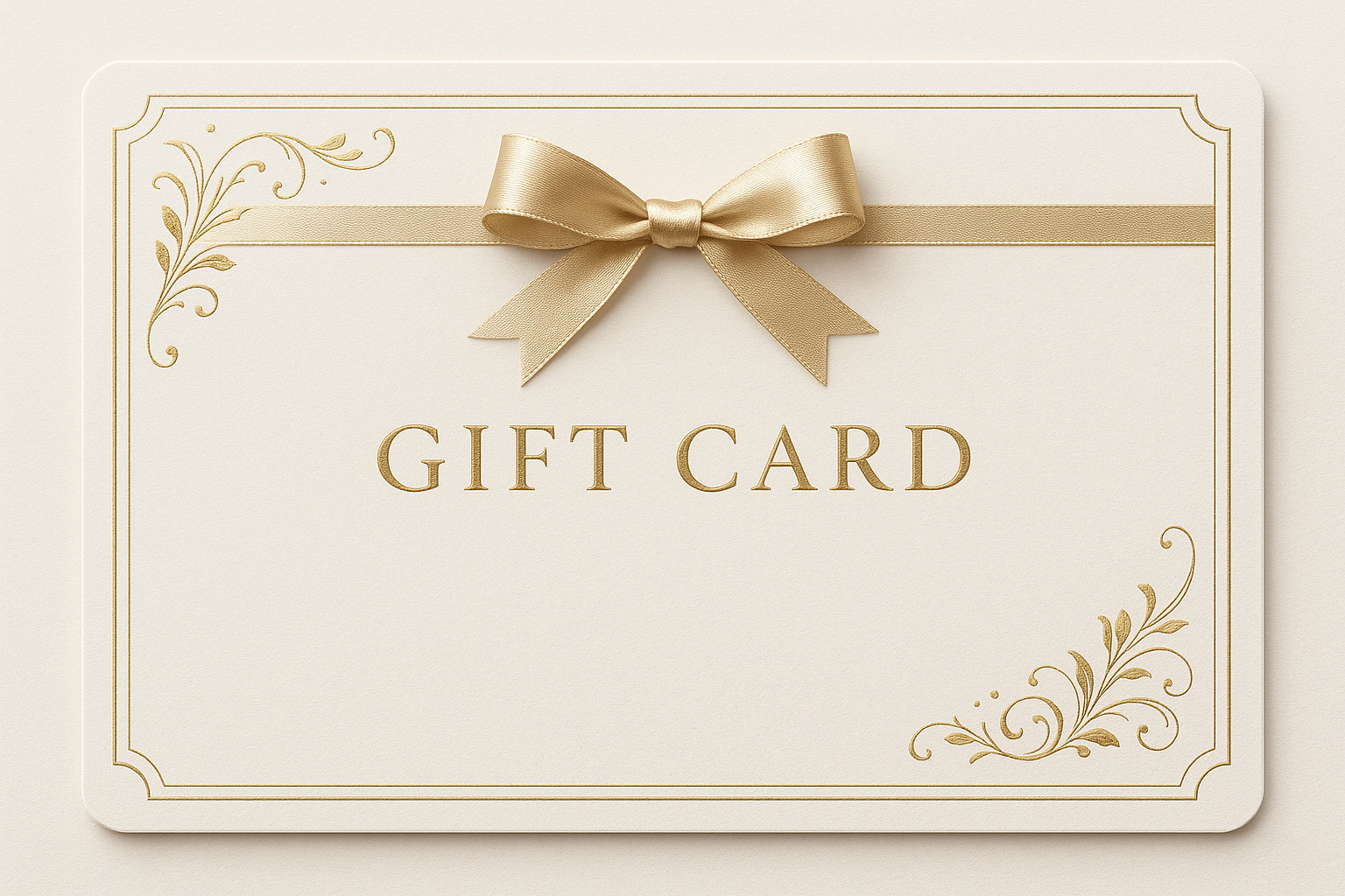 Gift Card elegant for any occasion