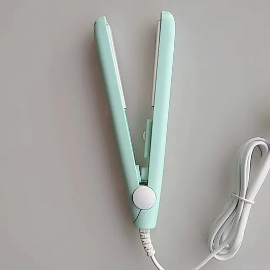 Portable Mini Hair Straightener and Curling Wand