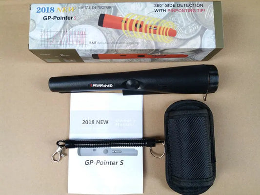 Handheld Metal Detector with Positioning Rod by Theresa's Gift Shop